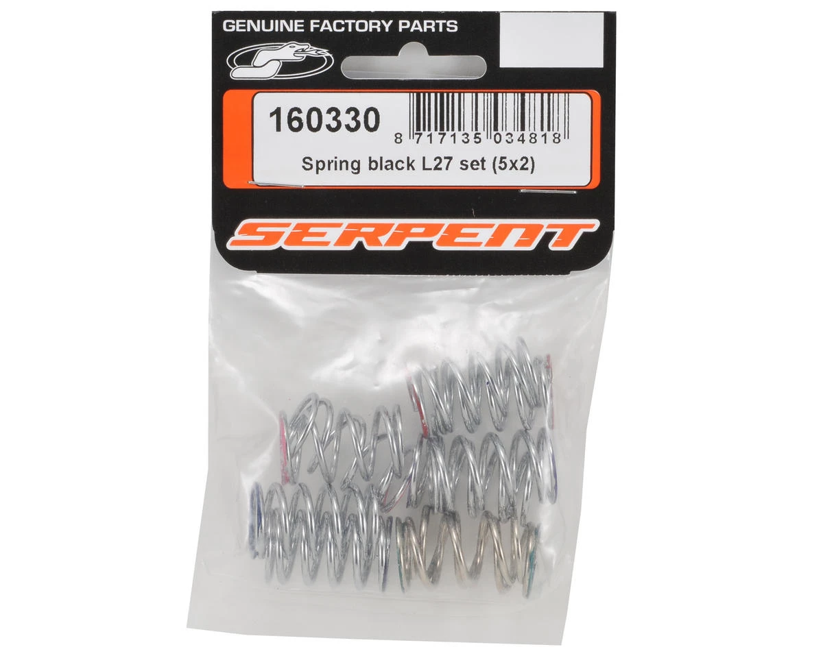 Serpent 27mm Shock Spring Tuning Set (10) 2 Serpent 27mm Shock Spring Tuning Set (10) - Image 2