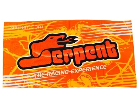 Serpent Large Pit Towel (Orange/Yellow) (120x60cm) 1 Serpent Large Pit Towel (Orange/Yellow) (120x60cm)