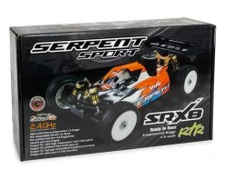 Serpent SRX8 RTR 1/8 Nitro Buggy w/2.4GHz Radio & .21 Pull-Start Engine -Serpent Toys Sales ser600023 6