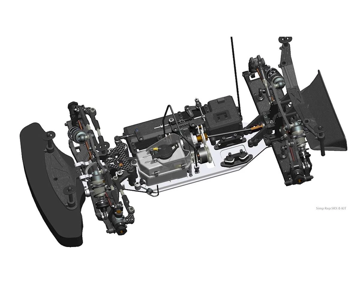 Serpent Cobra SRX8 GT TQ 1/8 Nitro On-Road Sedan Kit 2 Serpent Cobra SRX8 GT TQ 1/8 Nitro On-Road Sedan Kit - Image 2