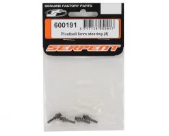 Serpent 6mm Steering Pivot Ball Set (4) -Serpent Toys Sales ser600191 1