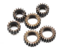Serpent Aluminum Centax-3 Gear V2 Pinion Gear Set (6)