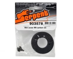 Serpent Rear Carbon Rim Cover (2) -Serpent Toys Sales ser903578 1